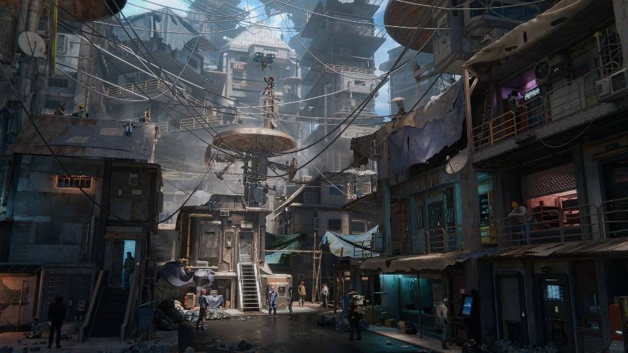 Kitbash3D 未来贫民窟Future Slums 2模型资产